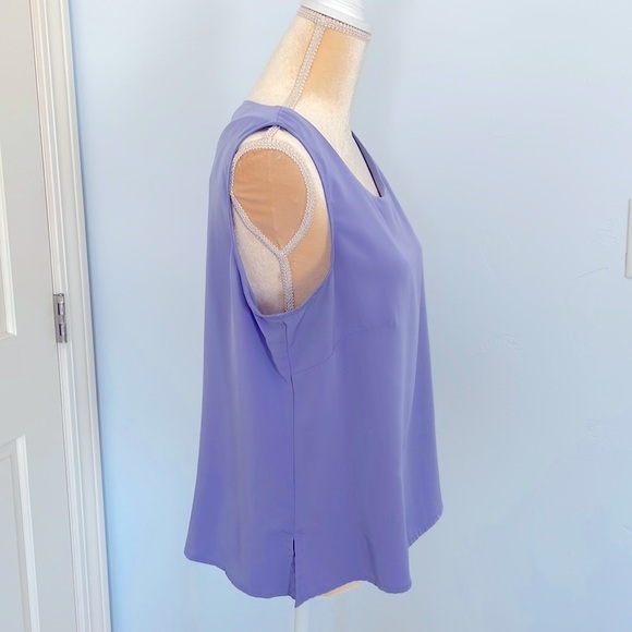 Notations Large Sleeveless Blouse - Picture 3 of 6